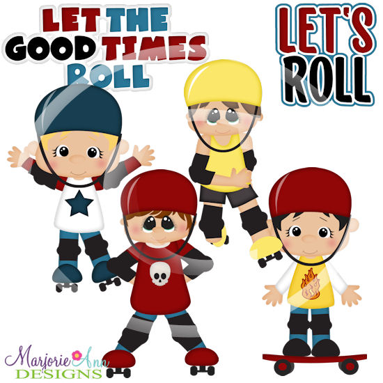 Let's Roll SVG Cutting Files Includes Clipart - Click Image to Close